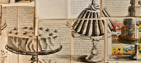 Spread Books, Surreal Paintings by Ekaterina Panikanova